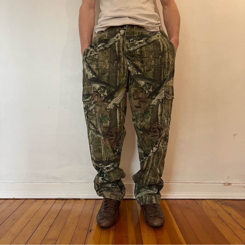 Browning Green Brown Camouflage Cargo Pants